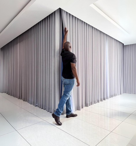 Blinds and curtains installed by Blind Concepts in Johannesburg